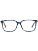 Web Unisex Optische Fassungen Rechteck Blau
