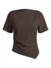 Pieces T-Shirt in Hot Fudge
