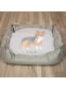 Mr. & Mrs. Panda Hundebett Shetland Sheepdog Lebensretter ohne S... in Grau Pastell