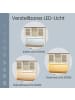 VASAGLE Küchenschrank Liry in Vintageweiß - (B)80.5 x (H)180.6 x (T)39.5 cm