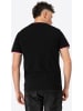 Lonsdale T-Shirt "Quin T-Shirt Schmale Passform" in Schwarz