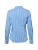 Marie Lund Bluse in blau weiß