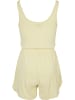Urban Classics Urban Classics Damen Ladies Short Sleeveless Modal Jumpsuit in softyellow