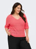 ONLY Carmakoma Strickpullover in Sugar Coral 1
