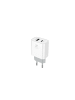 Wisam Netzladegerät MX ALFA 20W PD+QC, USB-A+C weiß TTT