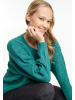 myMo Damen Strickpullover in Grün