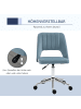 Vinsetto Bürostuhl-49B x 60T x 79-91H cm-Blau