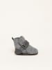 Gottstein Krabbelschuhe Bootee in grau