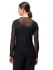Zero  Langarmshirt transparent in Black Beauty