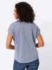 WITT WEIDEN Rundhals-Shirt in taubenblau