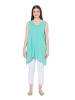 Ulla Popken Longshirt in jadegrün