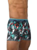 normani 6 Stück Retro Boxershorts aus Baumwolle in Dance and Style/Anthrazit