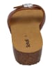 Scholl Pantoletten PESCURA HEEL CORK in braun