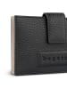 Bugatti Elsa Kreditkartenetui RFID Schutz Leder 11 cm schwarz