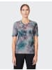 Joy Sportswear Rundhalsshirt TALEA in cosmic green print