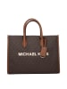 Michael Kors Braun Stoff Handtasche