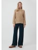 Finn Flare Pullover Strick in dark beige