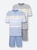 WITT WEIDEN Shortys in steingrau + bleu