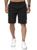 Arizona-Shopping Cargo Shorts Kurze Hose Schlupfhose Leichter Stoff in Schwarz