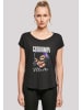 F4NT4STIC Long Cut T-Shirt DC Comis Superhelden Batman Catwoman Feline Fatale in schwarz