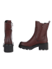 Ital-Design High Heel in Weinrot