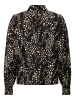 JACQUELINE de YONG Hemd Bluse Print Langarm Shirt Gemustert JDYCAMILLE in Schwarz