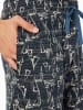 Schiesser Pyjamashorts Mix & Relax Bermuda in navy