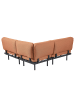 home24 Outdoor-Ecksofa Modica Typ C in Lachs