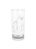 Mr. & Mrs. Panda Wasserglas Fuchs Mama ohne Spruch in Transparent