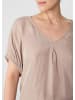 comma Bluse in 8099_sandfarben