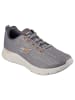 Skechers Sneaker "GO WALK FLEX QUOTA" in Grau / Orange