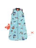 Schlummersack Babyschlafsack, 1.0 TOG in Hellblau-Rot