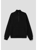 s.Oliver Sweatshirt langarm in Schwarz