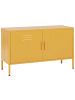 Beliani Büroschränke URIA in Gelb - (W) 100 x (H) 65 x (L) 40 cm