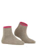 Falke Kurzsocken Cosy Plush in Nut mel.