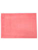 Framsohn 2er Set: Zwirnfrottier Badematte "Easy" in Pink (L) 70 x (B) 50 cm
