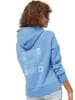 ELBSAND Kapuzensweatshirt in azurblau