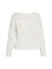 Sidona Damen Pullover in Wollweiss