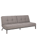 ebuy24 Schlafsofa Perugia 2 Graubraun 198 x 95 cm