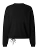 More & More lockerer Strickpullover, Tunnelzug in black