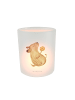 Mr. & Mrs. Panda Teelicht Glas Hund Keks ohne Spruch in Transparent