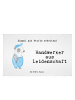 Mr. & Mrs. Panda Gäste Handtuch Handwerker Leidenschaft mit Spruch in Weiß