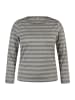 Rabe Langarmshirt "Cozy & Cool" in Silber