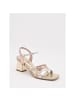 Montevita Sandalen Fersensandale Peach Peach in Gold