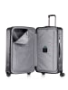 Pack Easy Genius 4 Rollen Trolley L 76 cm mit Dehnfalte schwarz