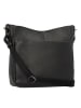Mandarina Duck Mellow Leather Umhängetasche Leder 30 cm in nero