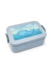 Mr. & Mrs. Panda MEPAL Bentobox Wal Konfetti Design ohne Spruch in Blau Pastell