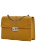 Seidenfelt Roros Big - Schultertasche 28 cm (oxblood/gold) in mustard