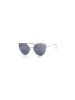 Superdry Superdry Sonnenbrille aus Kunststoff in Silber/Pink