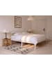 Beliani Doppelbett MADONE in Weiß - (W) 145 x (H) 65 x (L) 205 cm